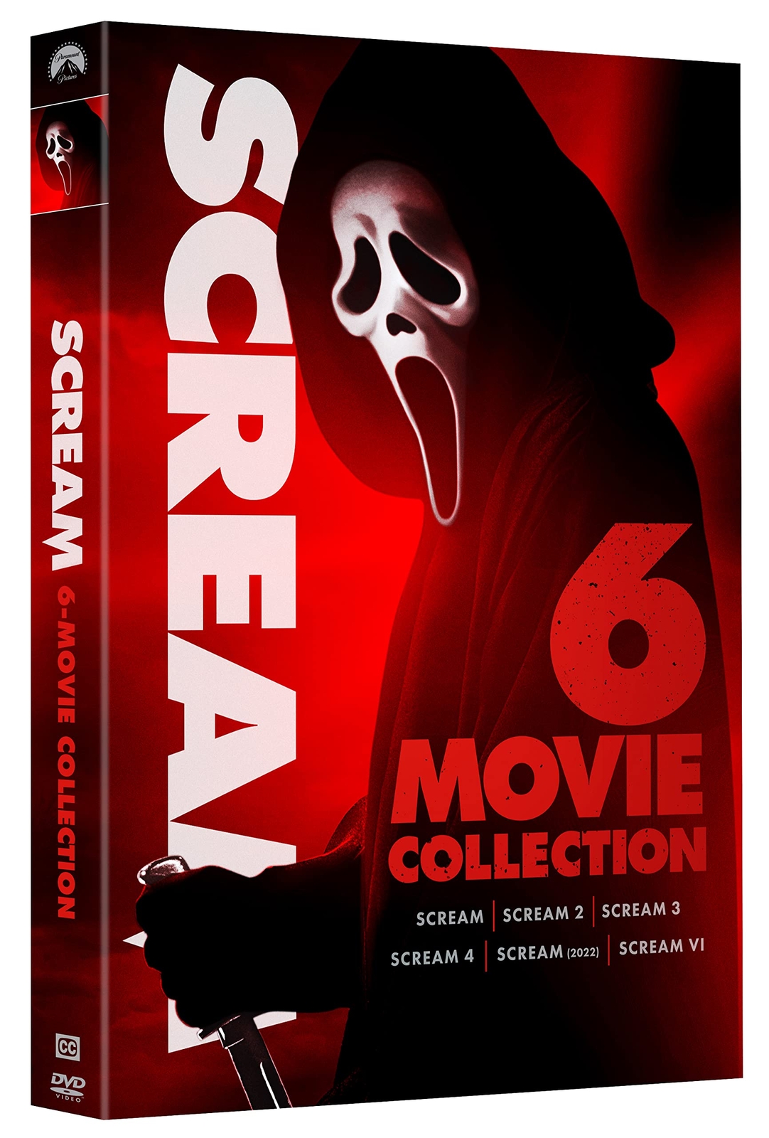 Scream 6-Movie Collection (DVD) Jada Pinkett Smith Courteney Cox Patrick Dempsey