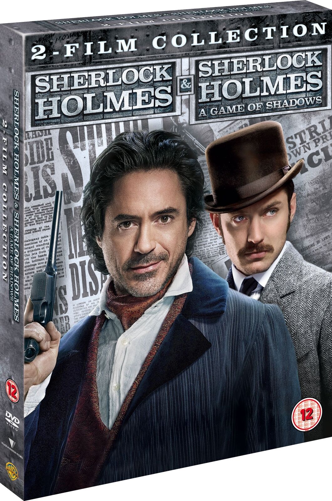 Sherlock Holmes and Sherlock Holmes: A Game of Shadows - 2 Film Collection (DVD)
