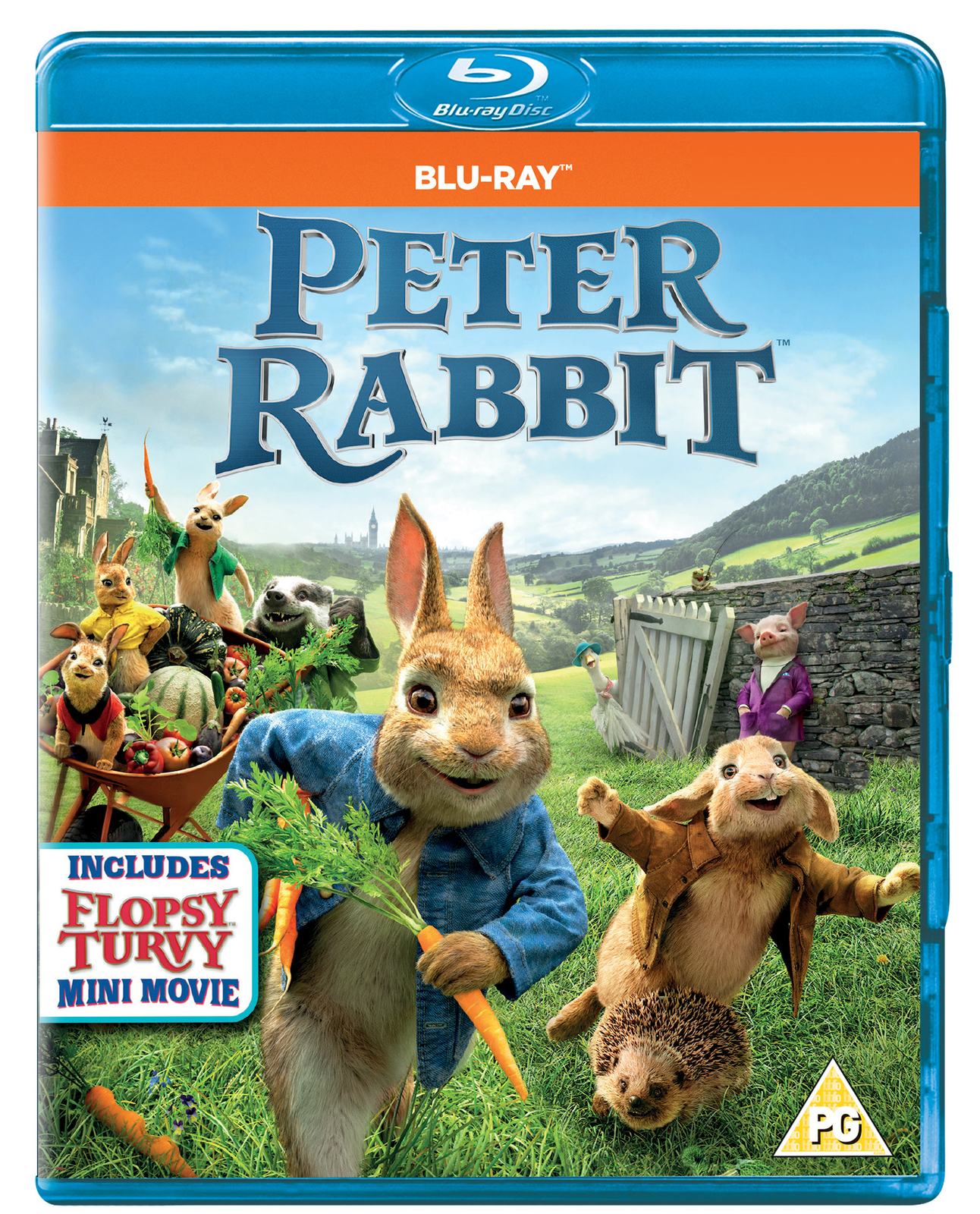 Peter Rabbit (Blu-ray) Domhnall Gleeson Rose Byrne Sam Neill