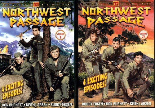 Northwest Passage Volumes One and Two (DVD) Keith Larsen Buddy Ebsen Don Burnett