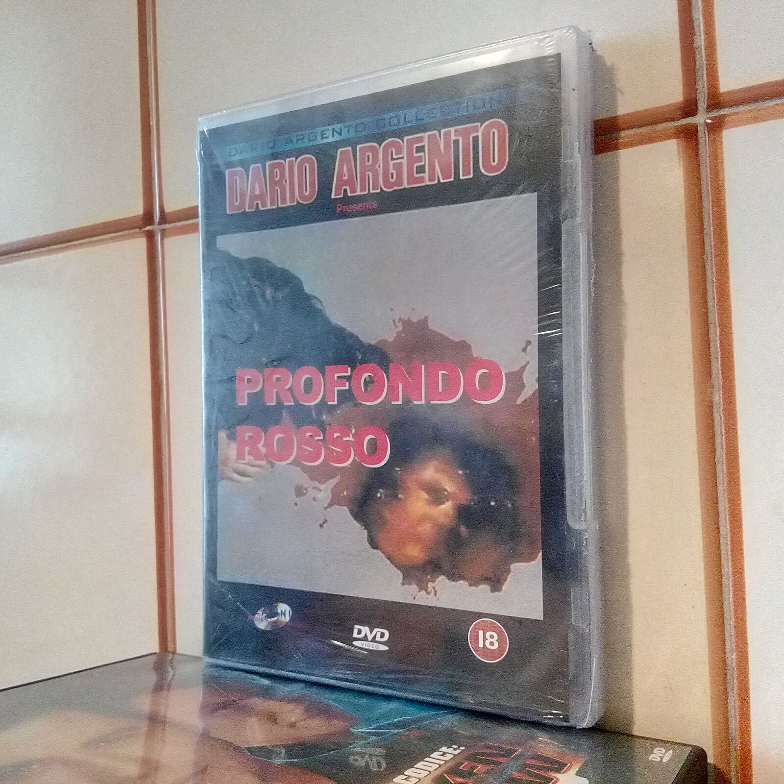 Profondo Rosso - Daruio Argento Dvd lmport Audio ITA Nuovo