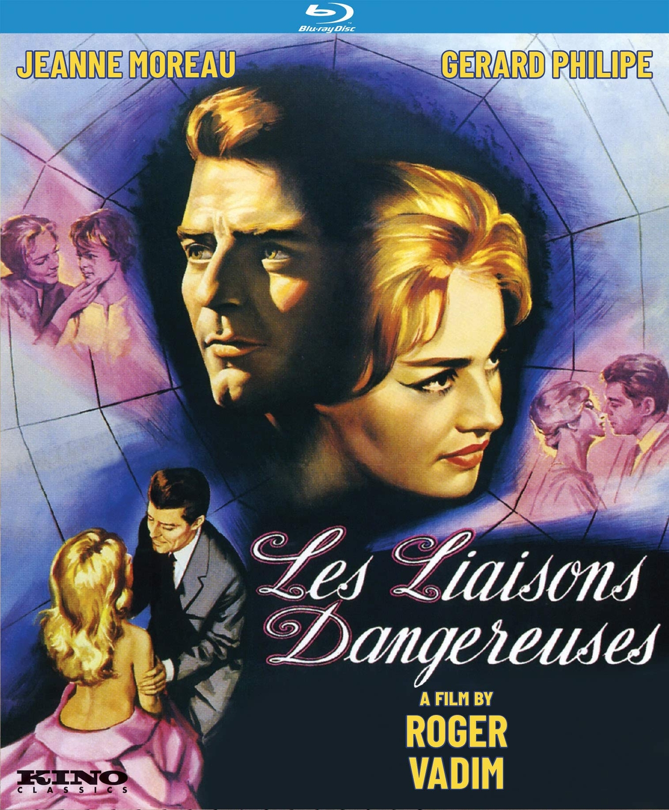 Les Liaisons Dangereuses (Blu-ray) Jeanne Moreau Gerard Philipe Annette Vadim