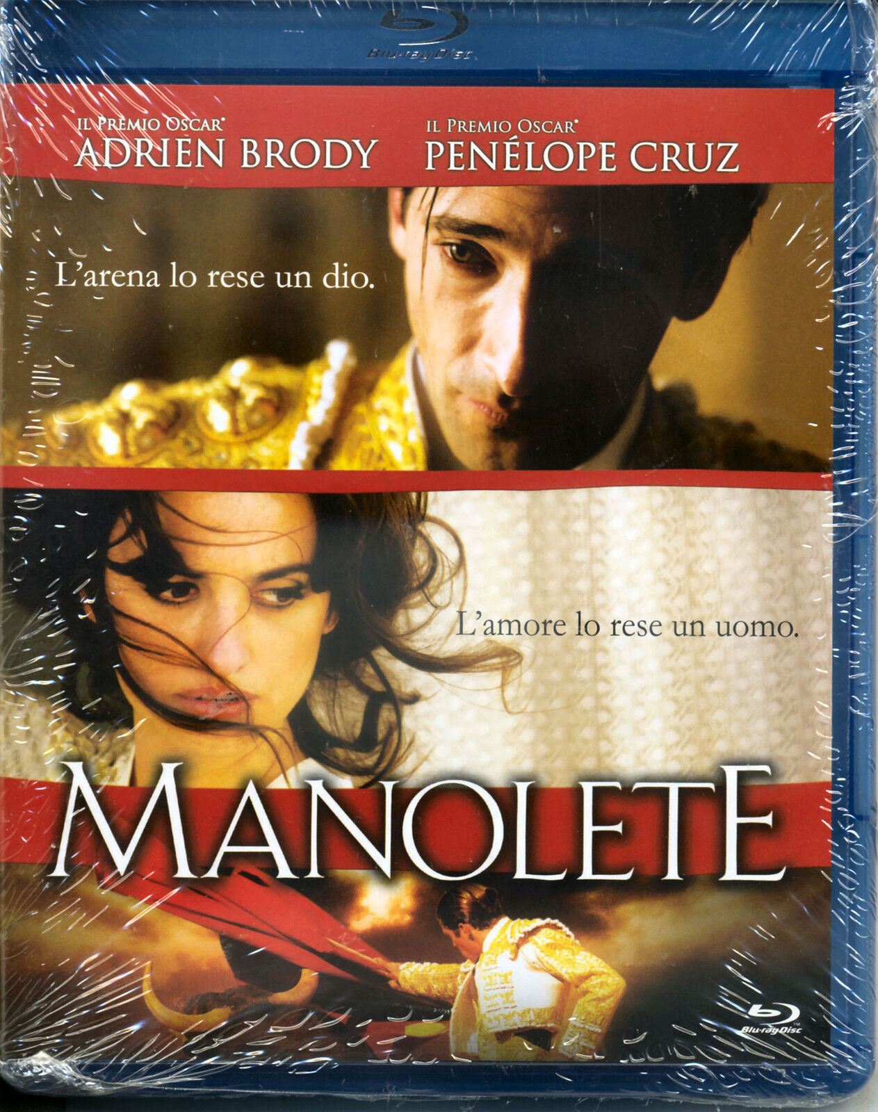 MANOLETE  con Penelope Cruz e Adrien Brody - BLU-RAY  NUOVO