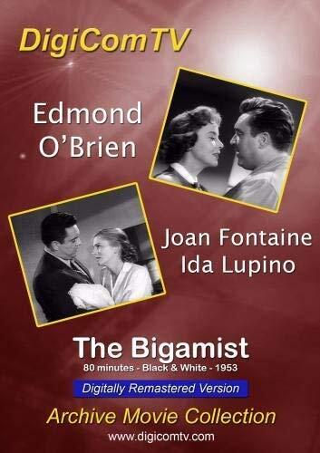 The Bigamist (DVD) Edmond O'Brien Ida Lupino Joan Fontaine Edmund Gwenn