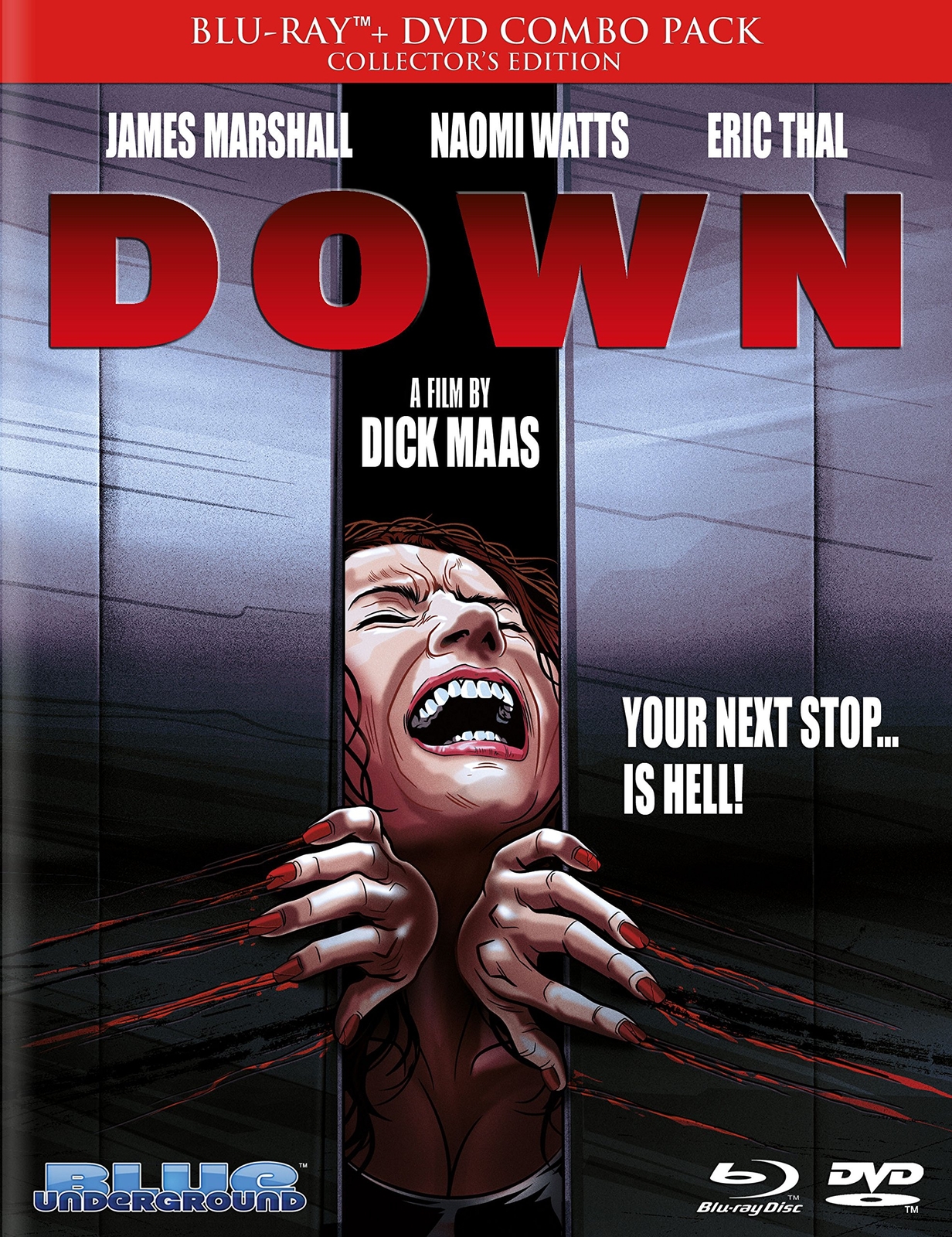 Down (AKA The Shaft) (Limited Edition) (Blu-ray) James Marshall Naomi Watts
