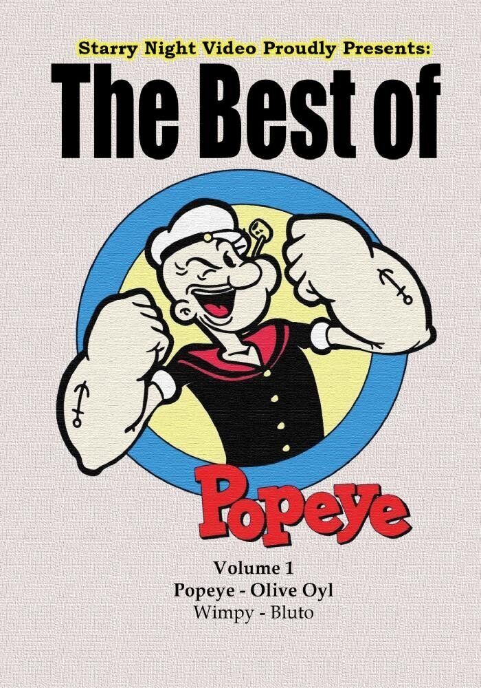 The Best of Popeye - Volume 1 (DVD) Bluto Olive Oyl Popeye Wimpy