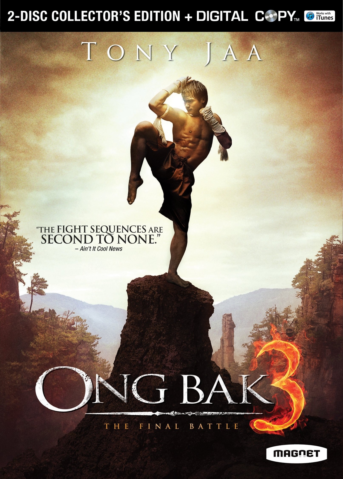 Ong Bak 3 (Two-Disc Collector’s Edition DVD + Digital Copy) (DVD) Tony Jaa