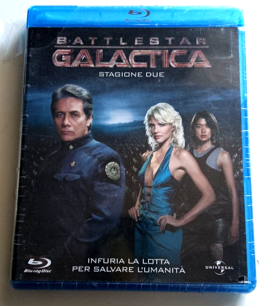 BATTLESTAR GALACTICA  STAGIONE 2 COFANETTO BOX BLURAY  M FANTASCIENZA