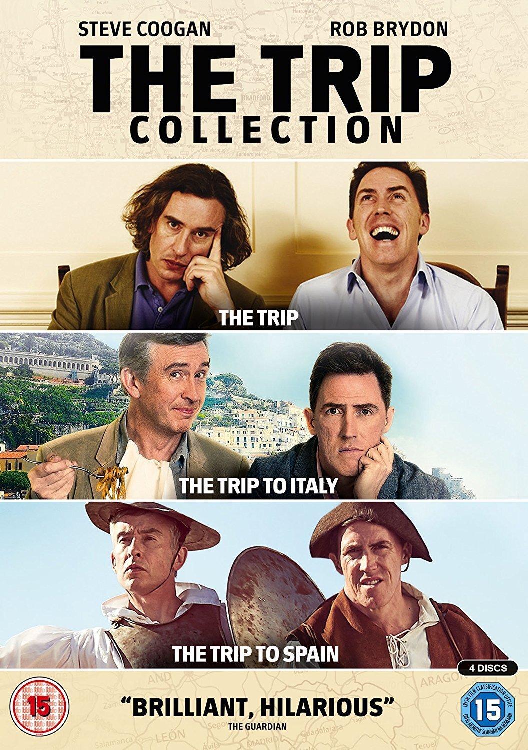 The Trip Collection (DVD) Steve Coogan Rob Brydon