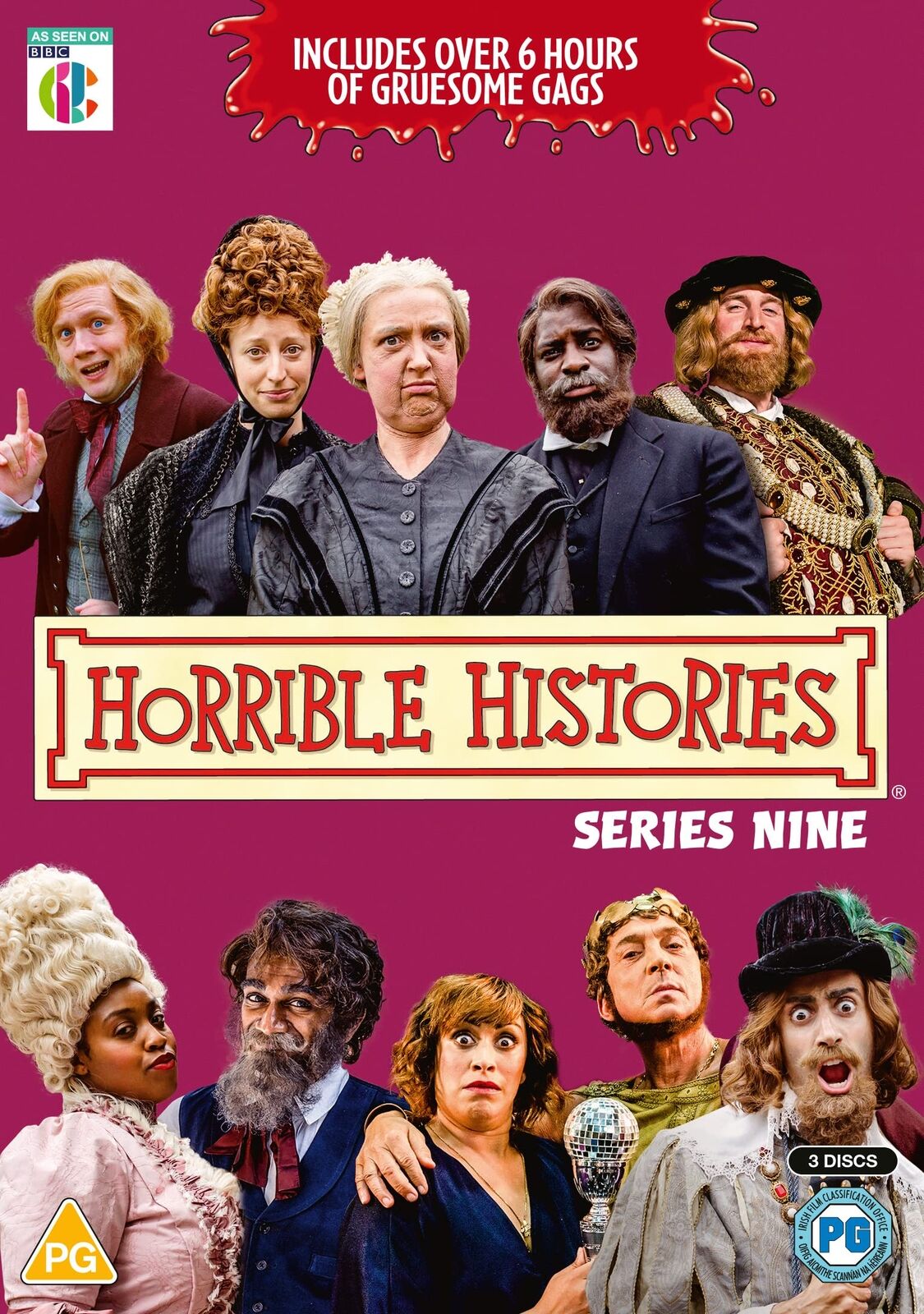 Horrible Histories: Series 9 (DVD) Rob Delaney Rob Rinder Shirley Ballas