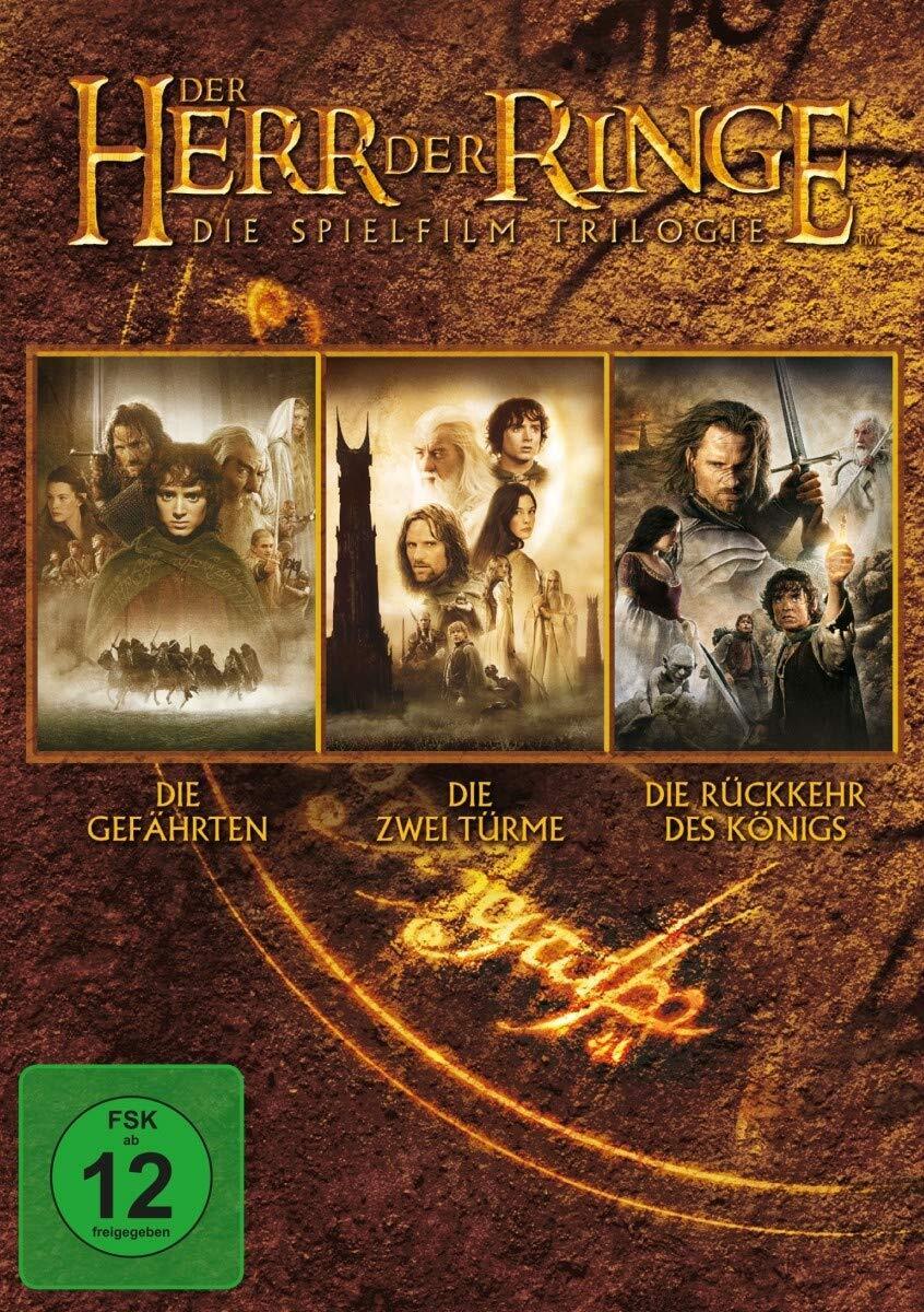 Der Herr der Ringe - Die Spielfilm Trilogie: Die Spielfilm-Trilogie (DVD) Howard