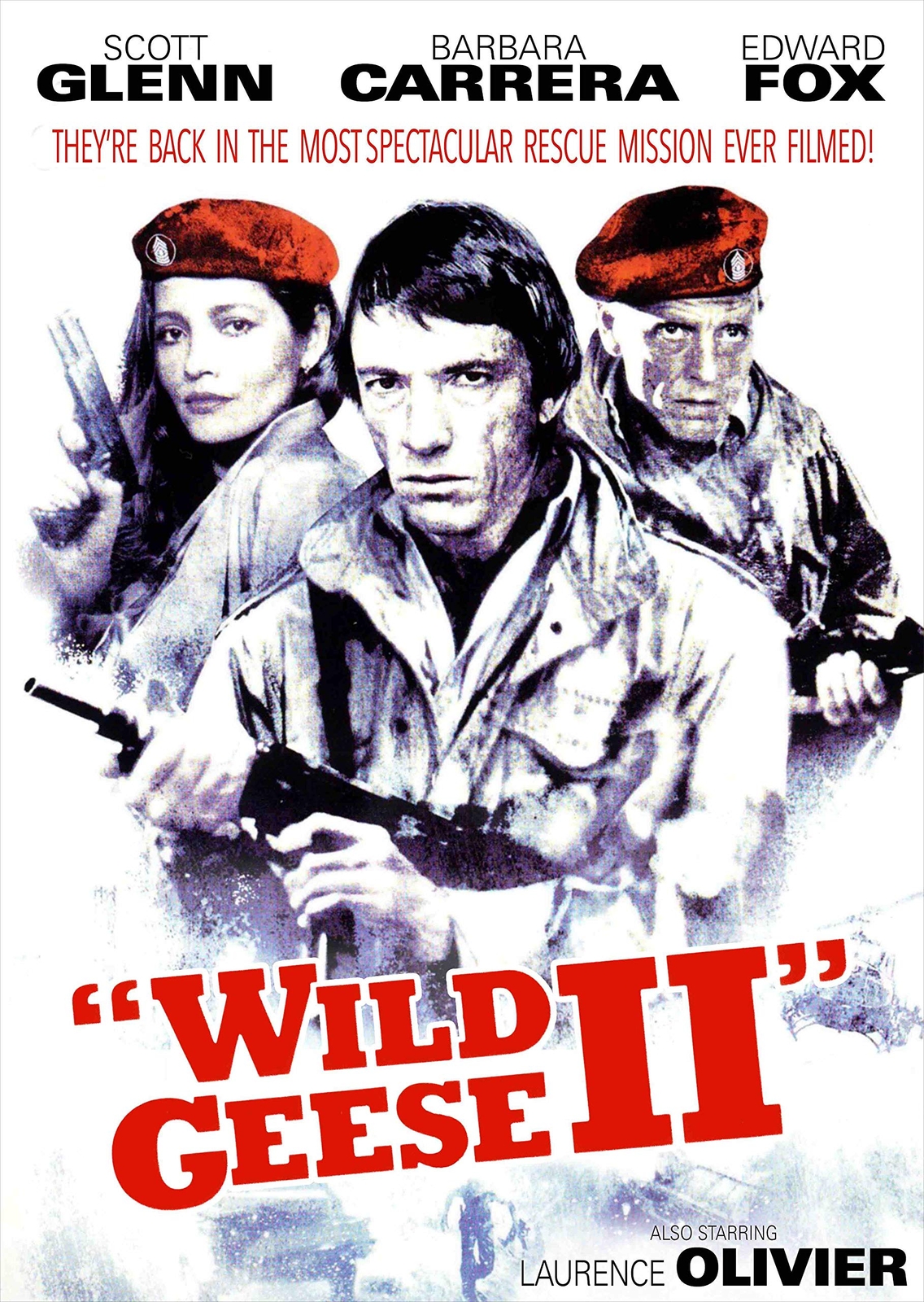 WILD GEESE II (DVD) Scott Glenn Barbara Carrera Edward Fox Robert Webber