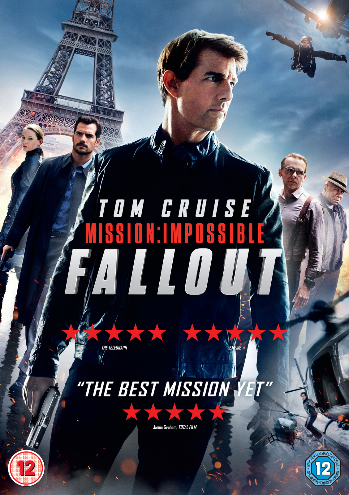 Mission: Impossible - Fallout (DVD) Michelle Monaghan Henry Cavill Sean Harris