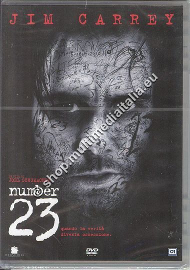 NUMBER 23 (2007) Jim Carrey - DVD NUOVO