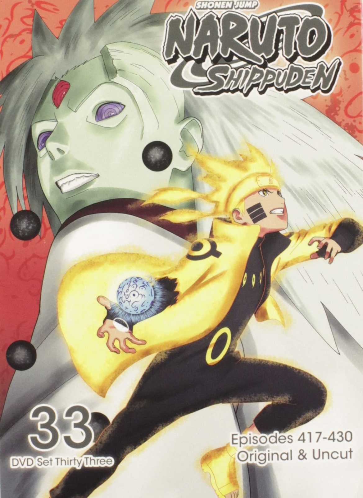Naruto Shippuden Uncut DVD Set 33 DVD (DVD) Various