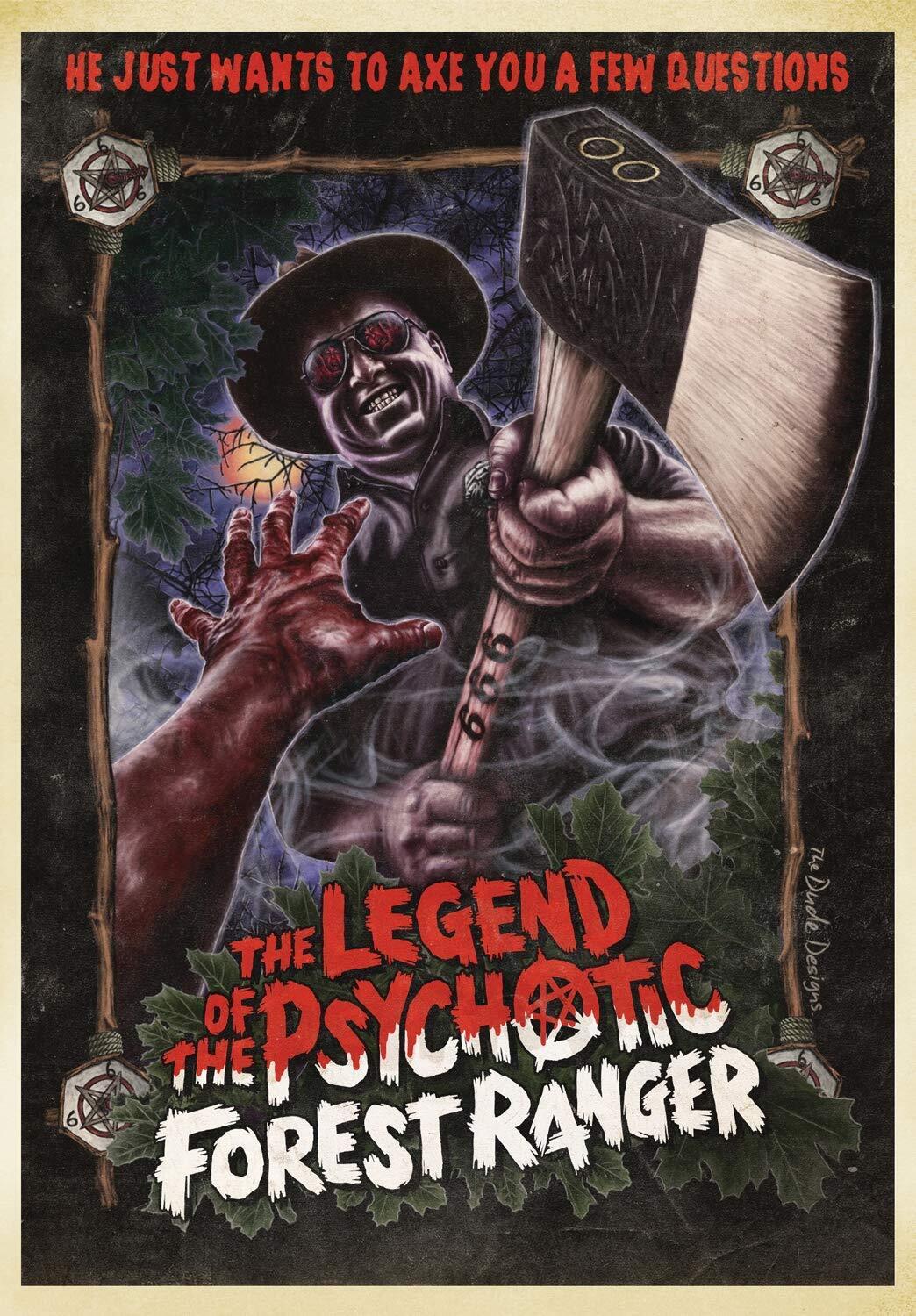 The Legend of the Psychotic Forest Ranger (DVD) Aaron Corbett Bhreagh Lafitte