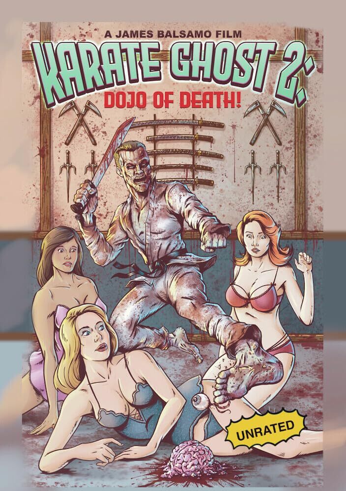 Karate Ghost 2: Dojo of Death (DVD) James Balsamo Bam Margera Linnea Quigley