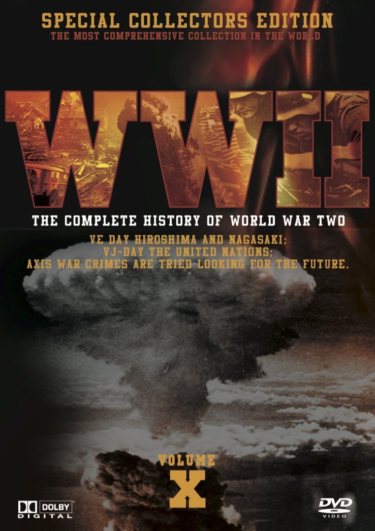 WW2 10 - VE Day, Hiroshima & Nagasaki, VJ Day, The United Nations, Axis wa (DVD)