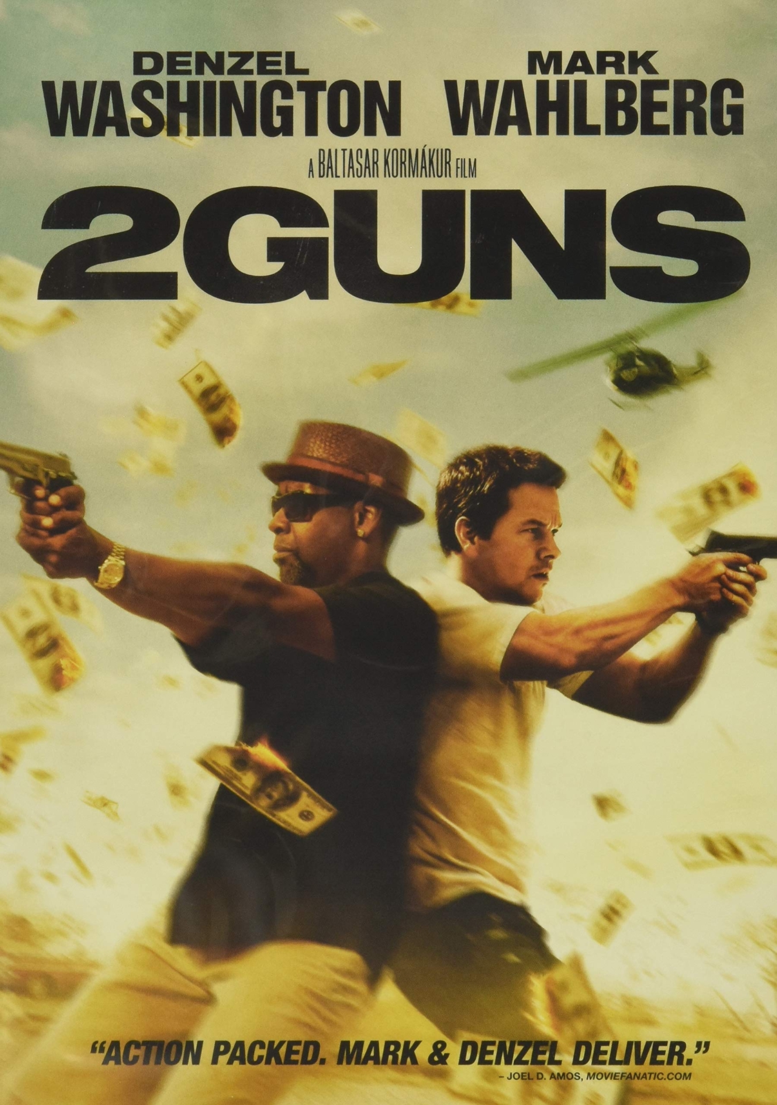 2 Guns (DVD) Denzel Washington Mark Wahlberg Paula Patton Bill Paxton