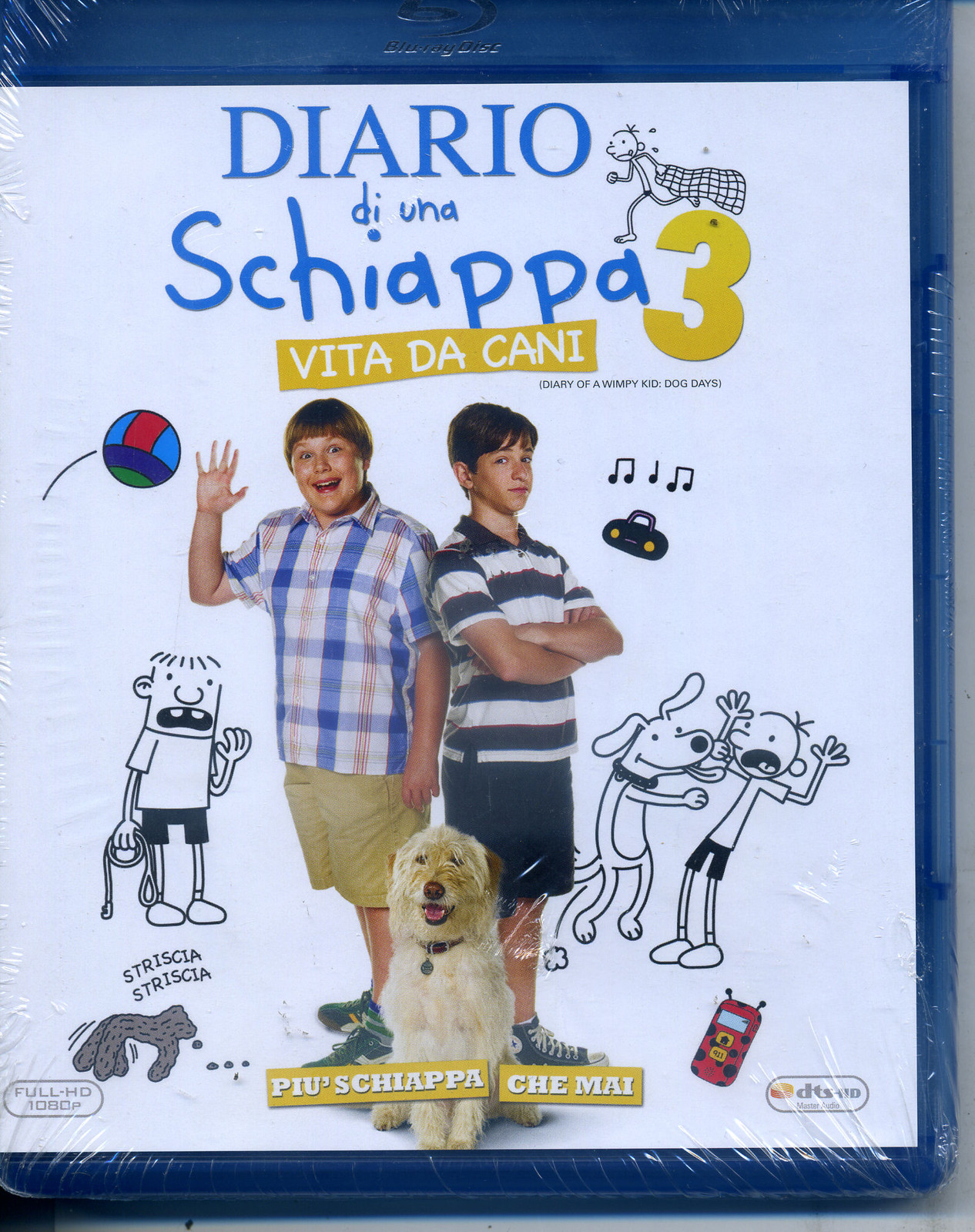 DIARIO DI UNA SCHIAPPA 3 - VITA DA CANI - BLU-RAY NUOVO