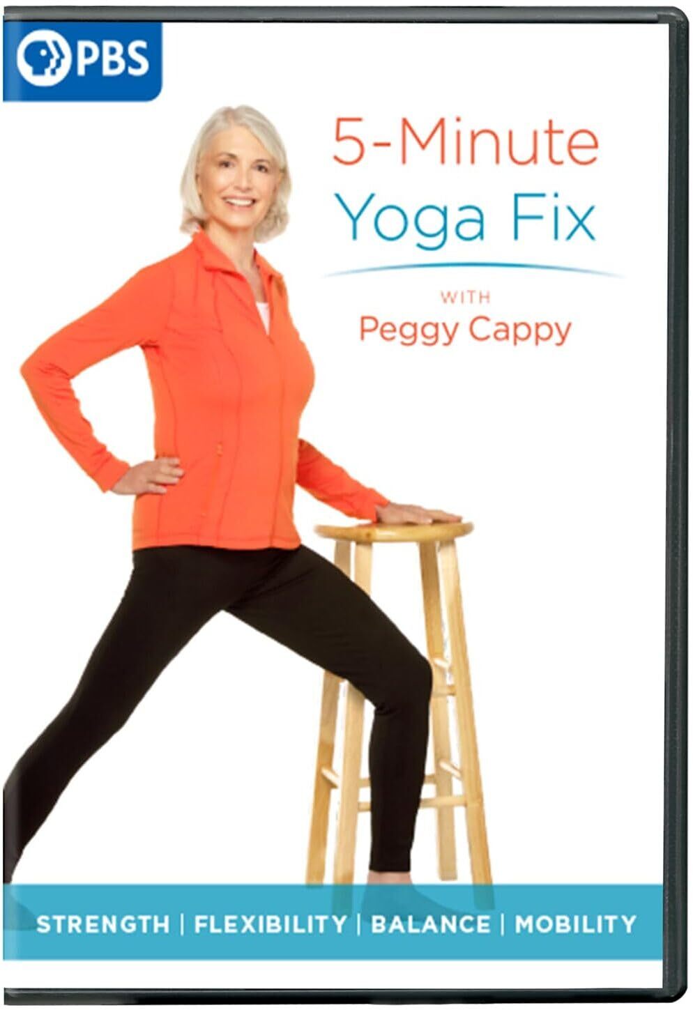 5-Minute Yoga Fix with Peggy Cappy (DVD)