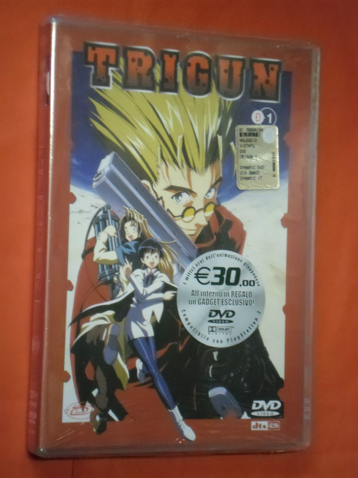 TRIGUN vol 1 dvd DYNAMIC nuovo e sigillato