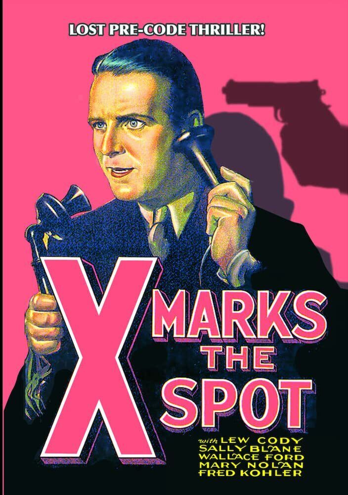 X Marks the Spot (DVD) Lew Cody Sally Blane