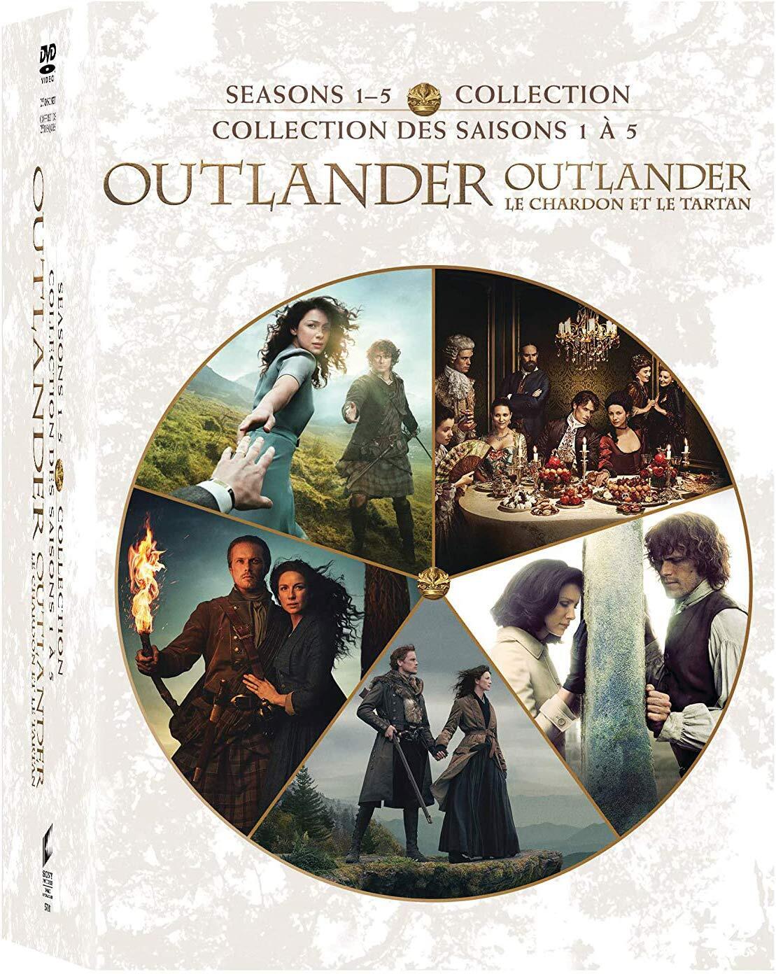 Outlander: Seasons 1-5 Collection (DVD) Caitriona Balfe Sam Heughan