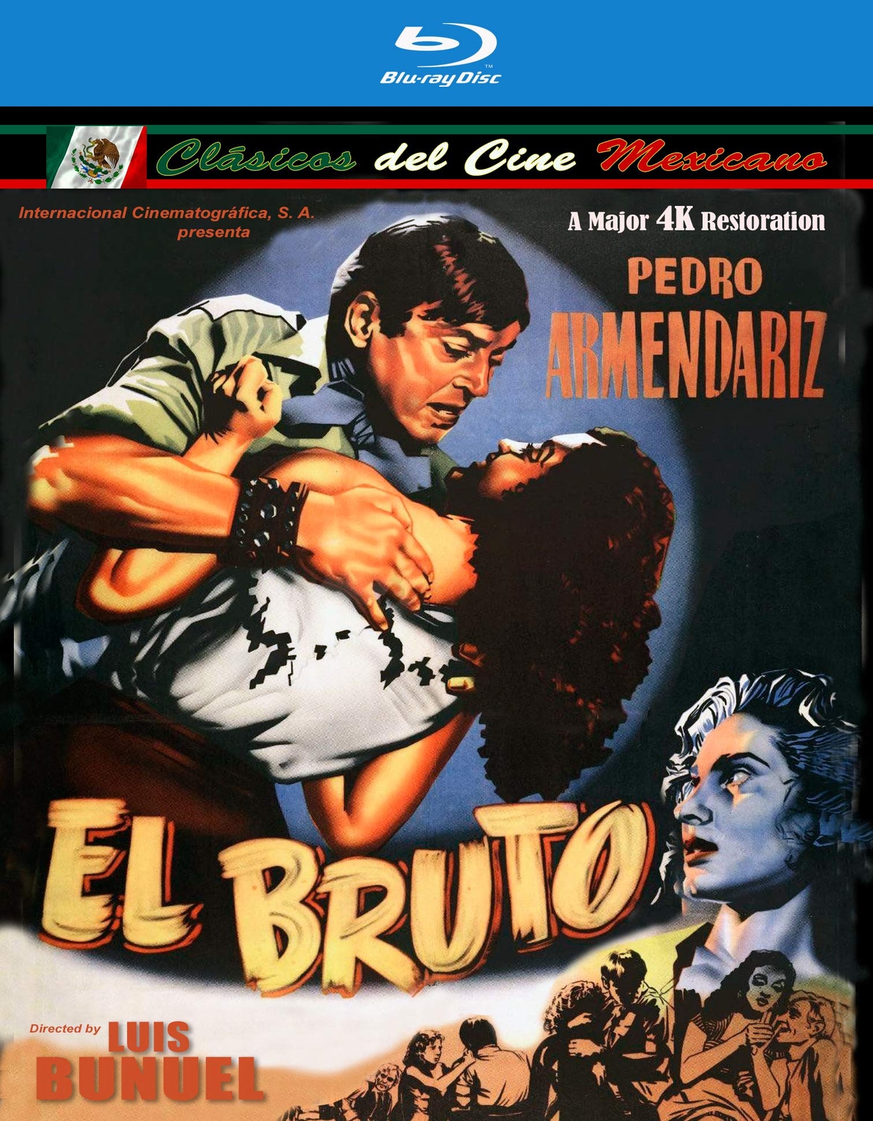 El Bruto (Spanish) (Blu-ray) Pedro Armendáriz Katy Jurado Rosita Arenas
