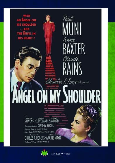 Angel On My Shoulder (DVD) James Flavin Marion Martin Onslow Stevens Paul Muni