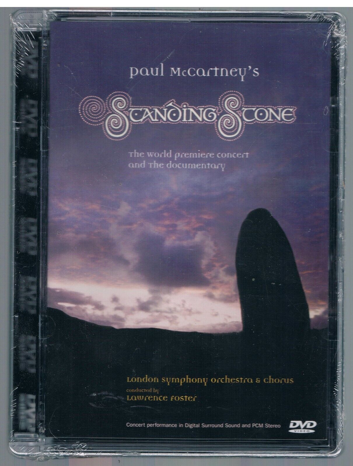 Mc CARTNEY PAUL McCARTNEY STANDING STONE DVD BEATLES  SEALED!!!