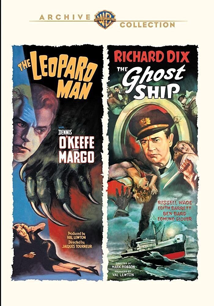 Leopardo Man / Fantasma Nave DVD (1943, 1952) - Dennis o' Keefe, Richard Dieci