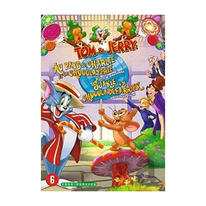Tom E Jerry A Paese Di Charlie E La Fabbrica DVD Nuova