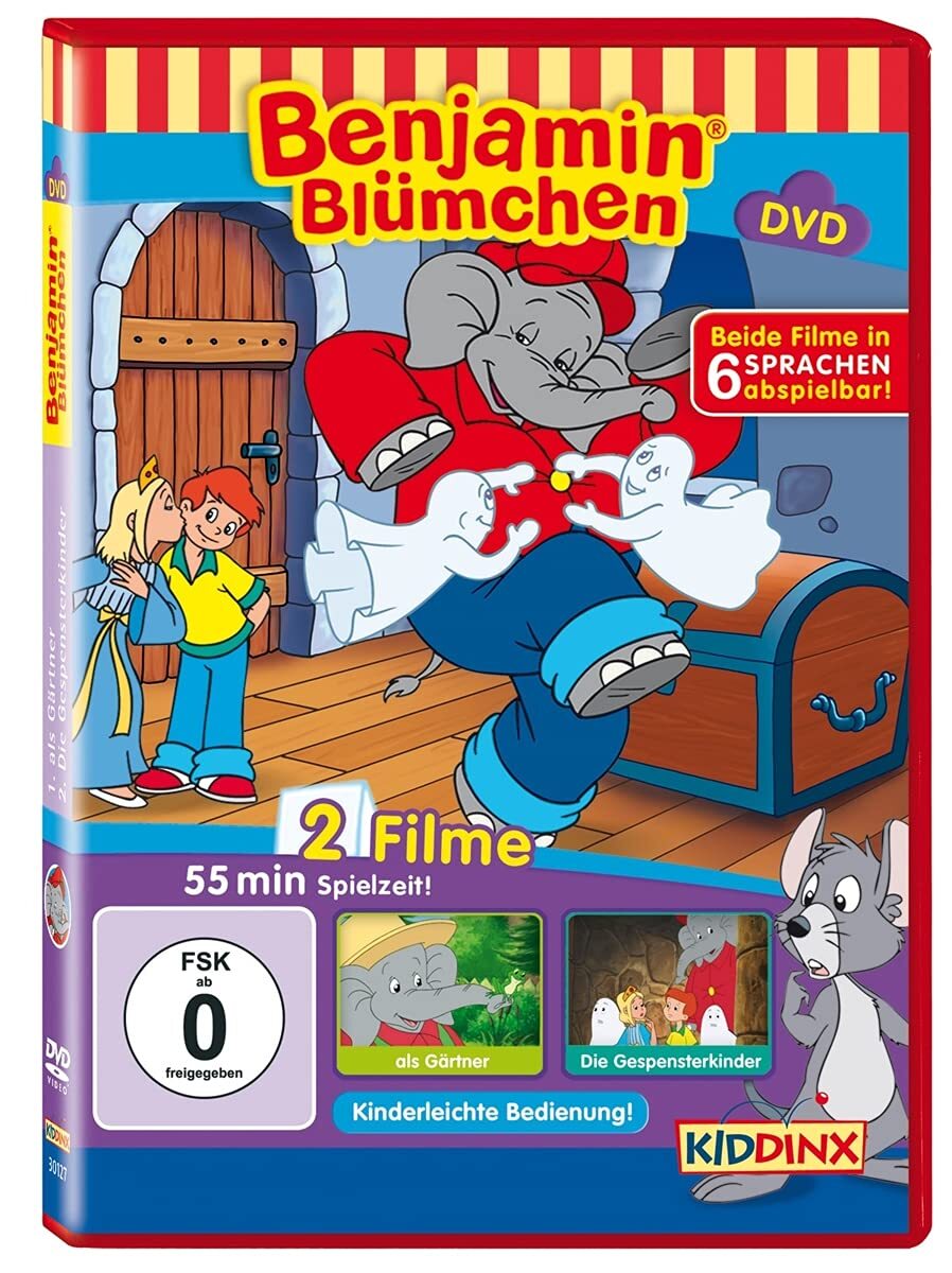 Benjamin als Gärtner/ Die Gespensterkinder (DVD) Benjamin Blümchen