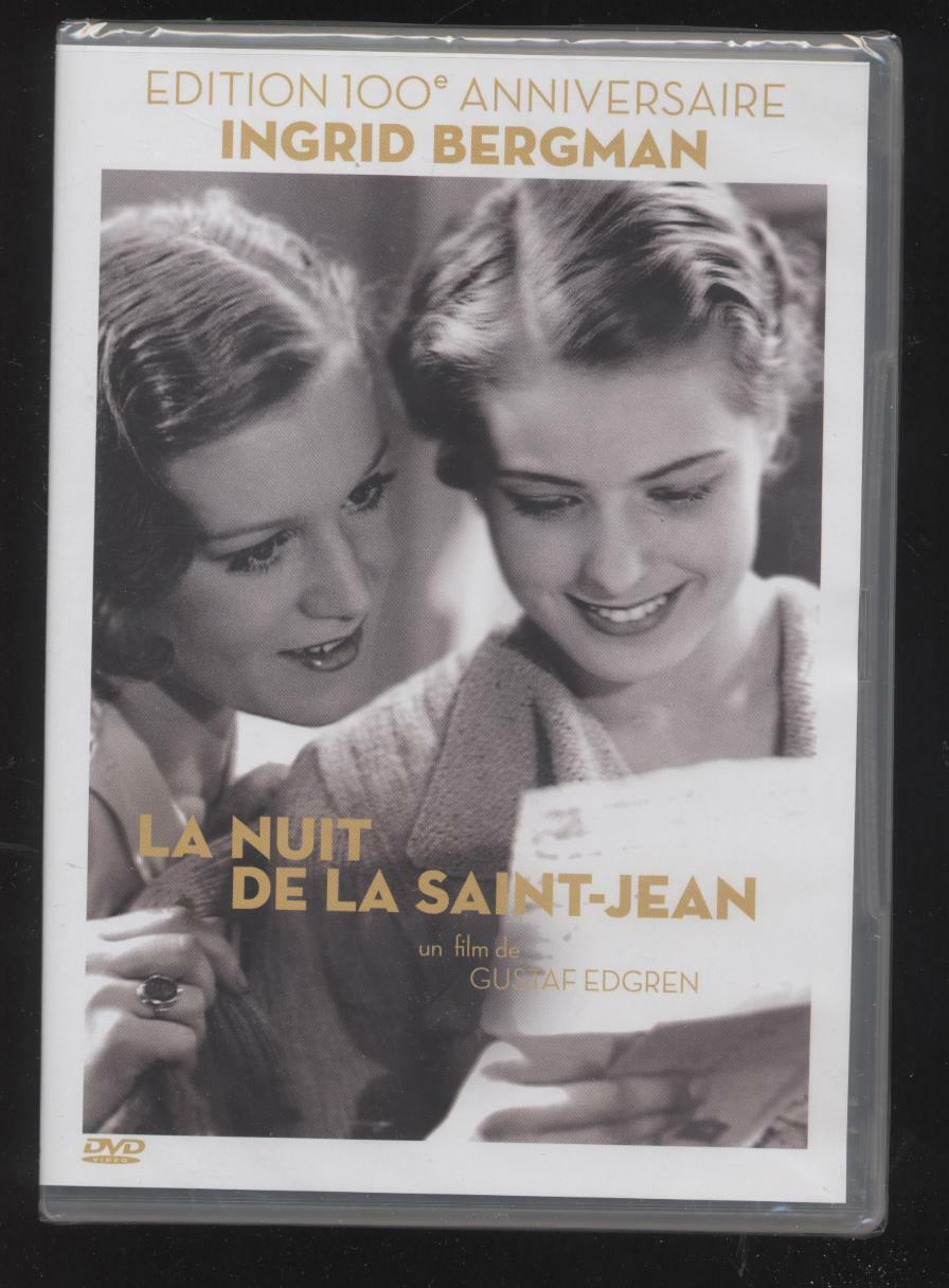 Nuova DVD La Nuit Della San Jeans 1935 Ingrid Bergman Lars Hanson Sjöström Vost