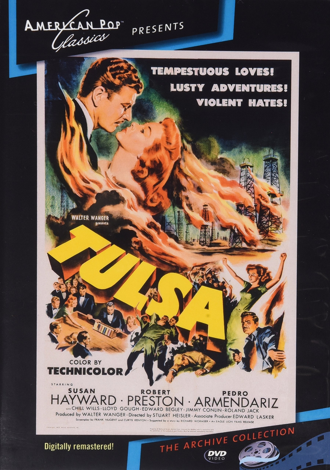 Tulsa (DVD) Lloyd Gough Pedro Armendariz Robert Preston Susan Hayward