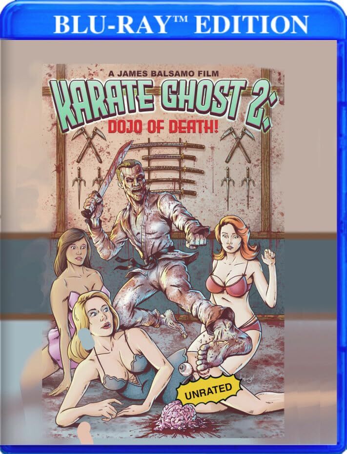 Karate Ghost 2: Dojo of Death (Blu-ray) James Balsamo Bam Margera Linnea Quigley