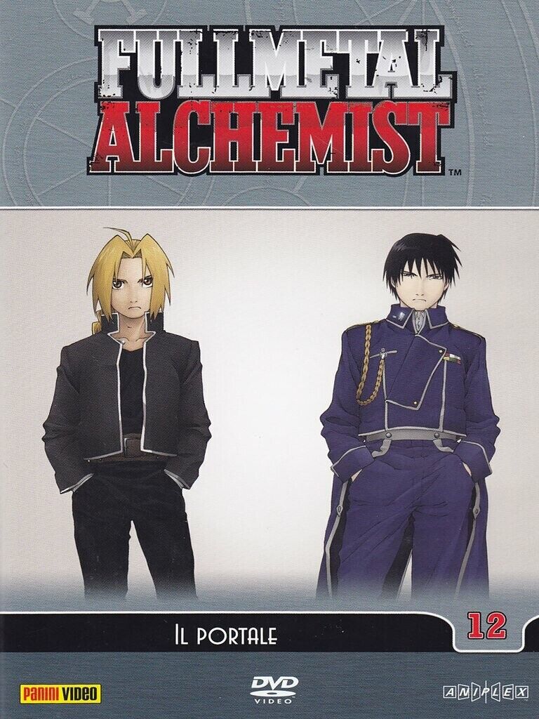 Fullmetal alchemist Volume 12 DVD Panini Video