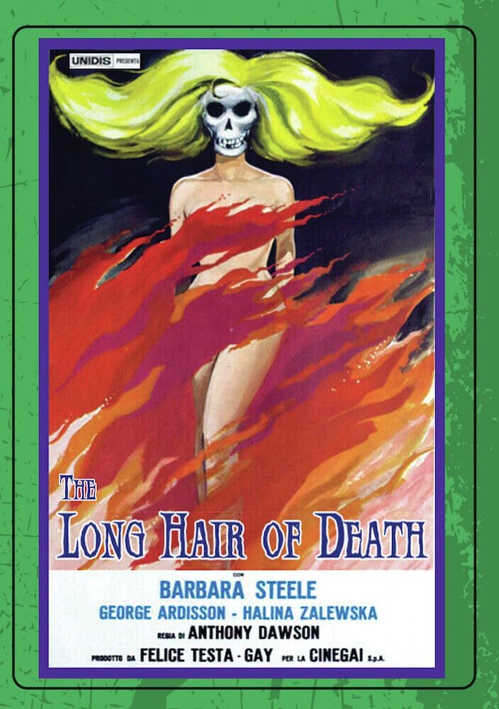 Long Hair Of Death, The (DVD) Barbara Steele Ellen Widmann Inge Landgut