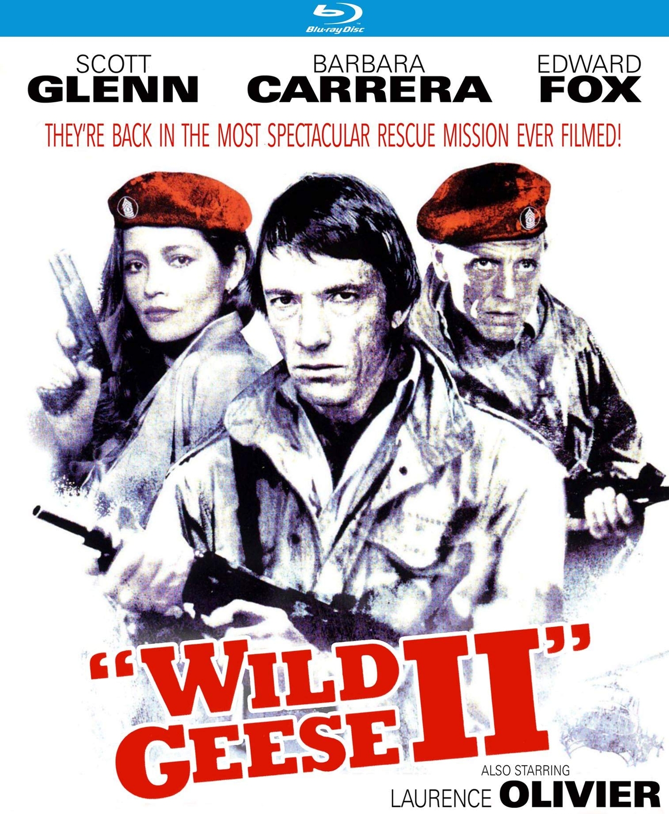 Wild Geese II (Blu-ray) Scott Glenn Barbara Carrera Edward Fox Robert Webber