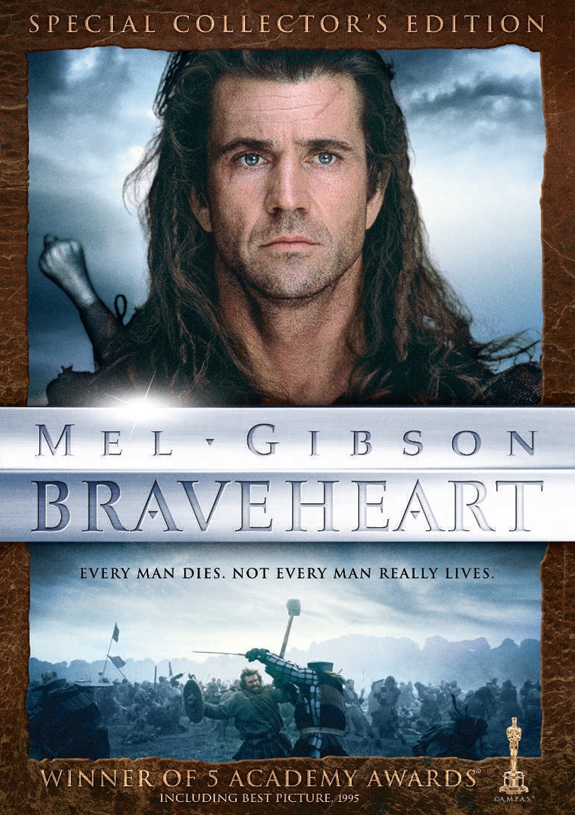 Braveheart (DVD) Mel Gibson Sophie Marceau Angus MacFadyen Patrick McGoohan