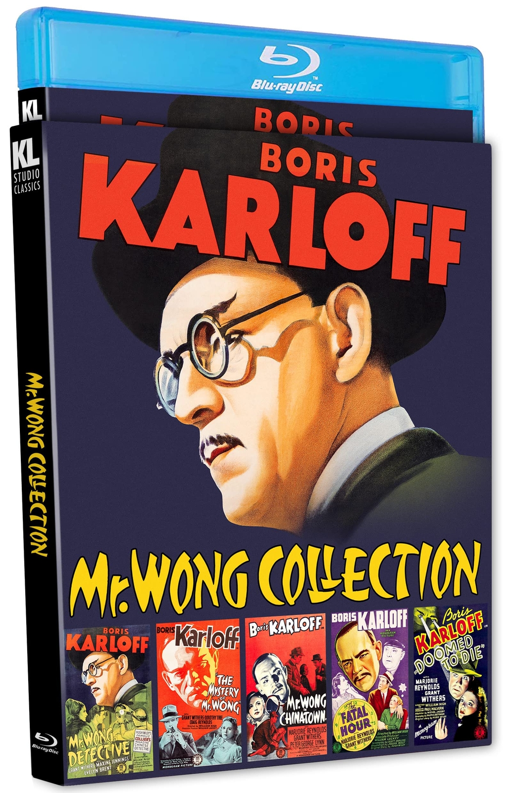 Mr. Wong Collection (Blu-ray) Boris Karloff Grant Withers Marjorie Reynolds
