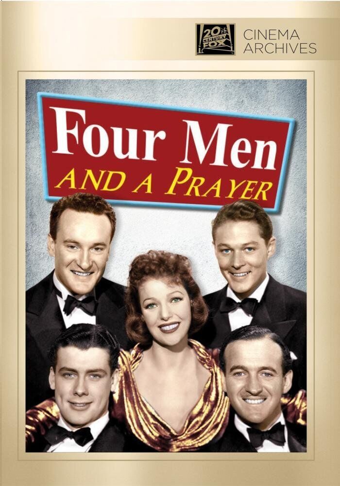 Four Men And A Prayer (DVD) C. Aubrey Smith David Niven George Sanders