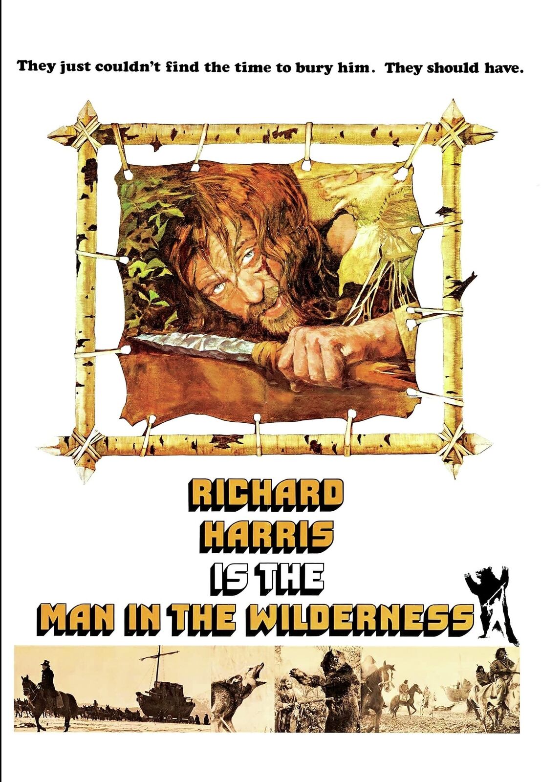 Man In The Wilderness (DVD) Richard Harris Henry Wilcoxon James Doohan