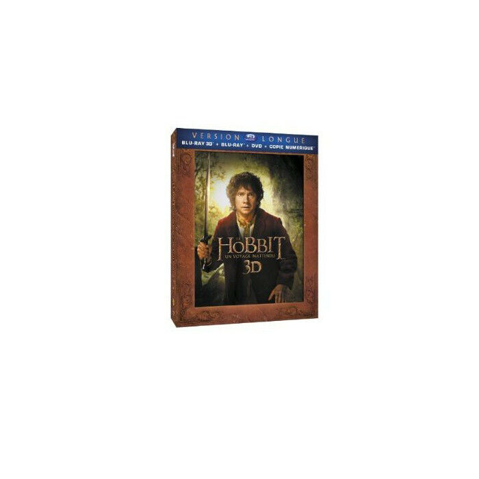 Il Hobbit Un Viaggio Unexpected Leggere Combo Blu-Ray 3D+Blu-Ray+DVD Nuova
