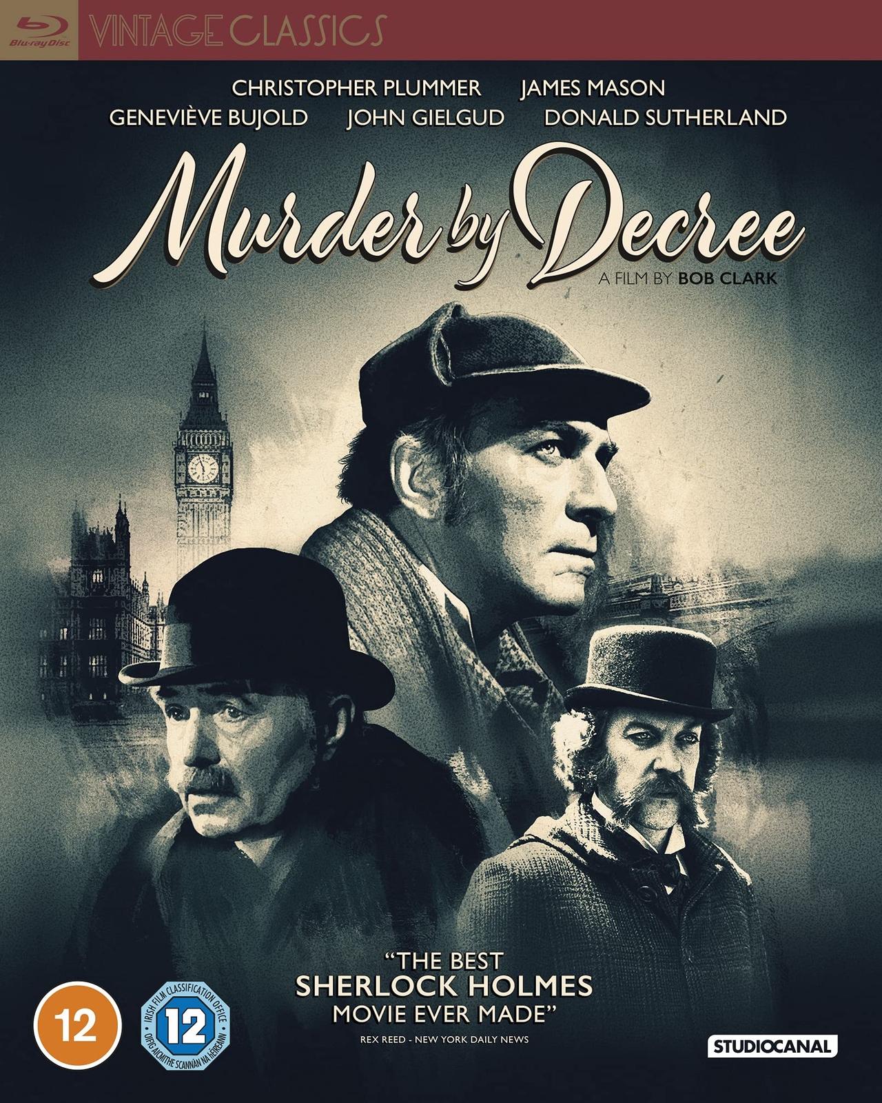 Murder By Decree (Blu-ray) Christopher Plummer James Mason Geneviève Bujold