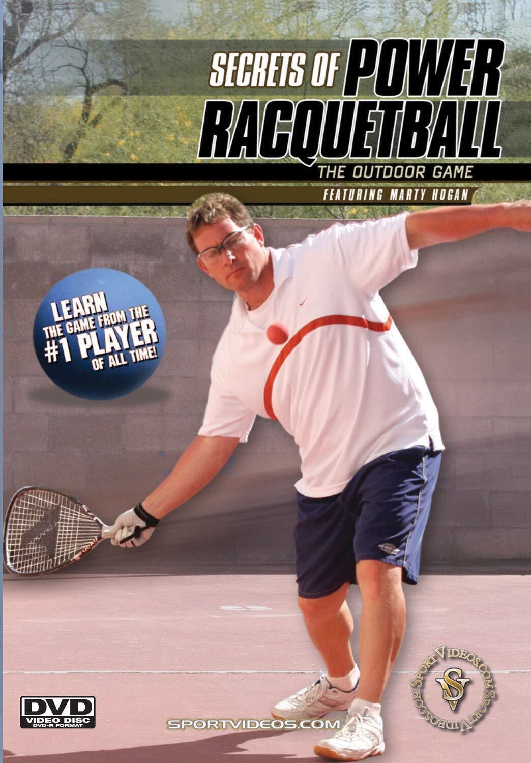 Secrets of Power Racquetball: The Outdoor Game (DVD) Marty Hogan
