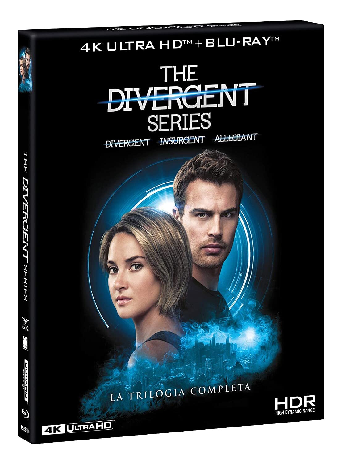DIVERGENT SERIES TRILOGIA 4K  3 BLU-RAY 4K UHD+3 BLU-RA