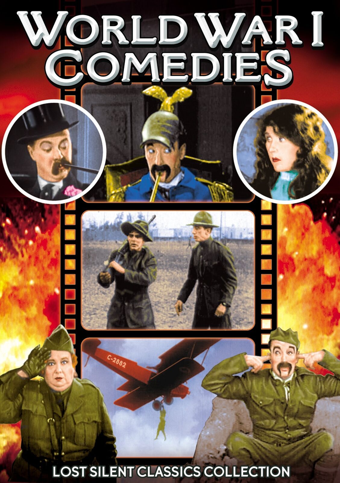 World War I Comedies: His Private Life / The Doughboy / The Flying Ace (Si (DVD)