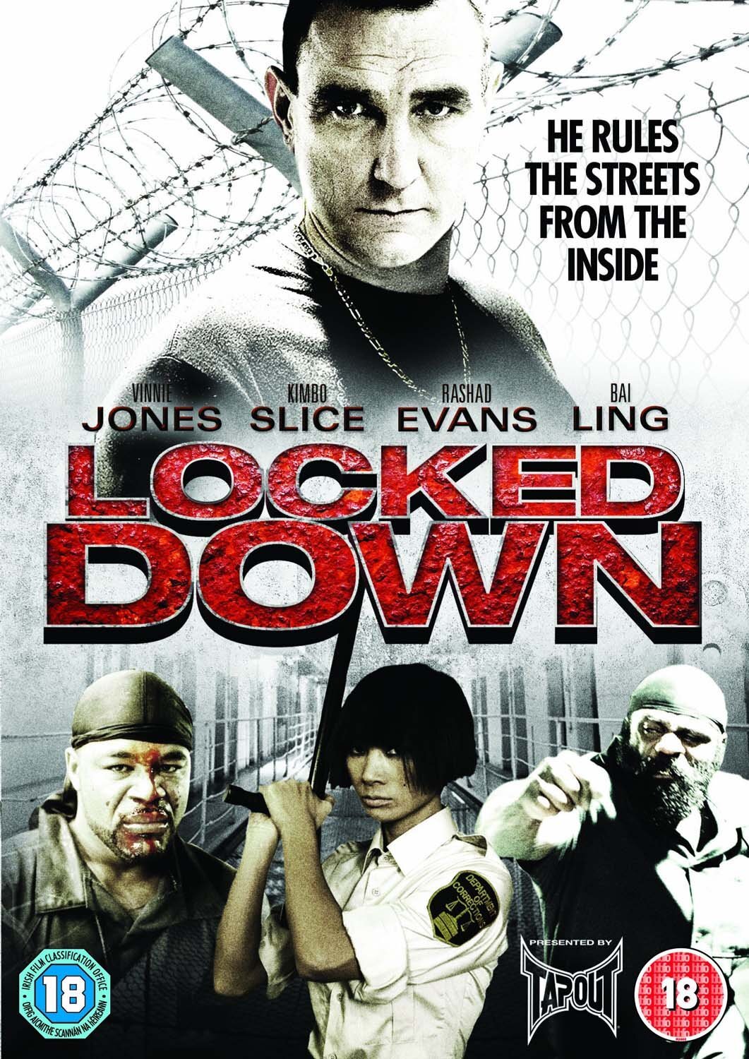 Locked Down (DVD) Vinnie Jones Forrest Griffin Dwier Brown Bai Ling Kimbo Slice